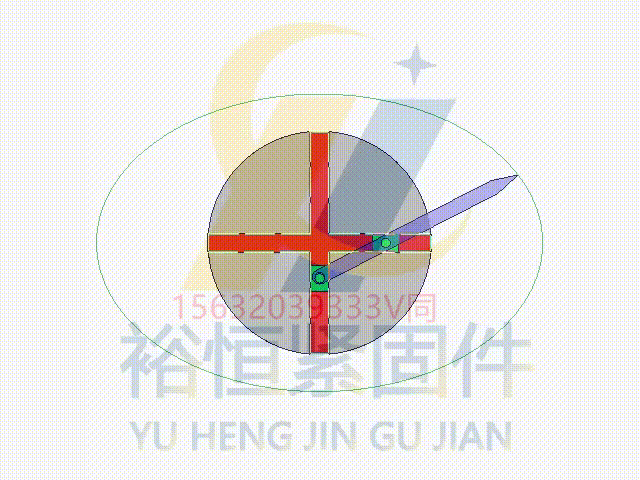 圖029 雙轉(zhuǎn)塊橢圓機(jī)構(gòu).gif